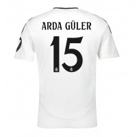 Fotbalové Dres Real Madrid Arda Guler #15 Domácí 2024-25 Krátký Rukáv